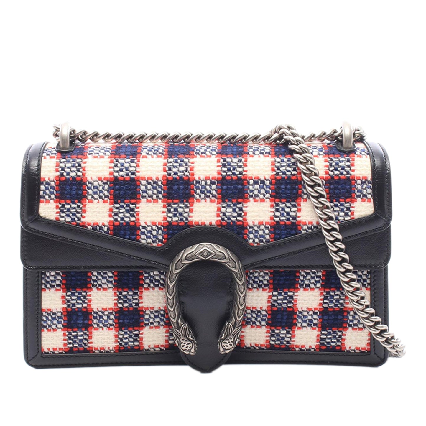 Gucci Medium GG Tweed Dionysus Shoulder Bag