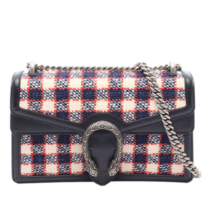 Gucci Medium GG Tweed Dionysus Shoulder Bag