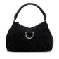 Gucci Suede Abbey D Ring Shoulder Bag