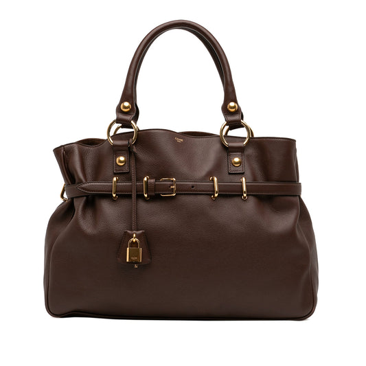 Celine Medium Leather Anita Tote