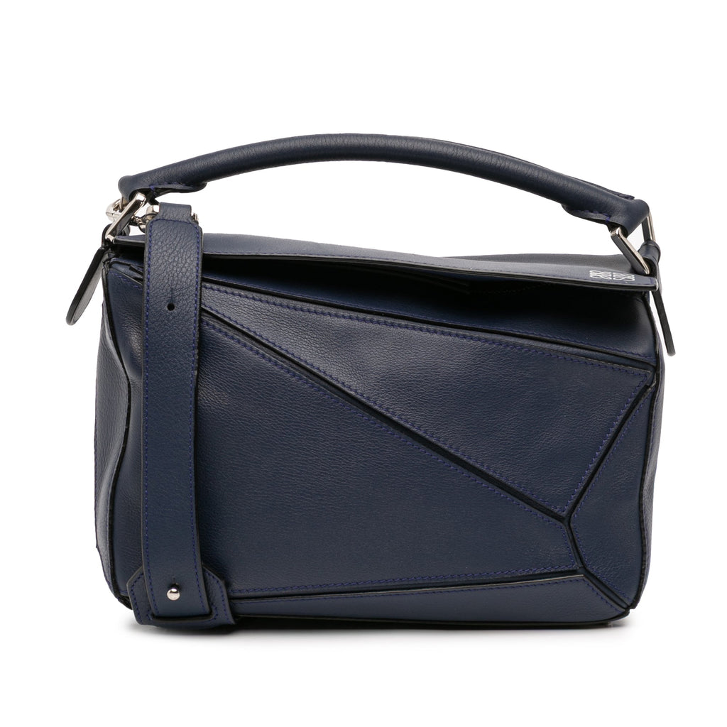 Loewe Small Calfskin Puzzle Satchel