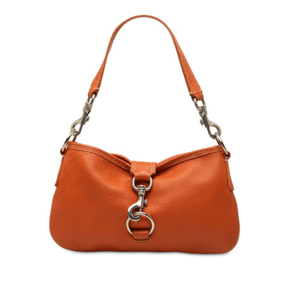Miu Miu Grained Leather Shoulder Bag