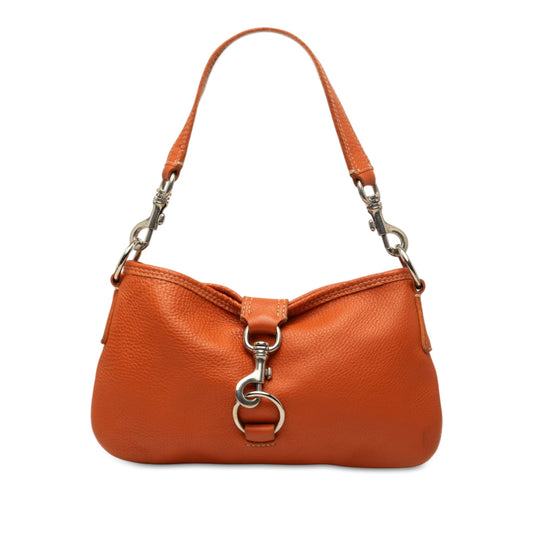 Miu Miu Grained Leather Shoulder Bag