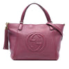 Gucci Small Pebbled Leather Soho Cellarius Satchel