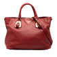 Prada Soft Calfskin Open Convertible Shopping Tote