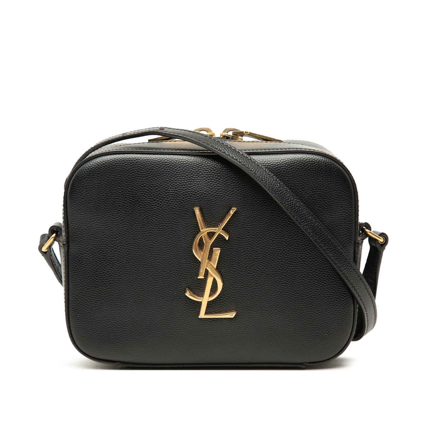 Saint Laurent Grain De Poudre Classic Monogram Camera Bag