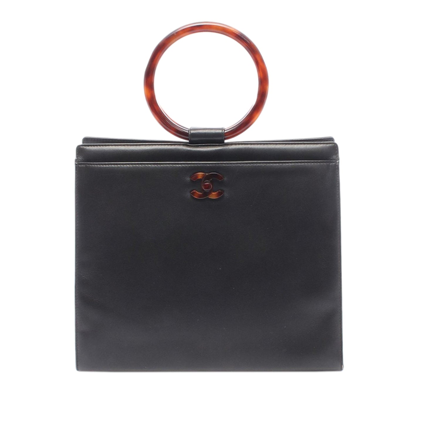 Chanel CC Calfskin Tortoiseshell Handbag