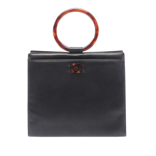 Chanel CC Calfskin Tortoiseshell Handbag