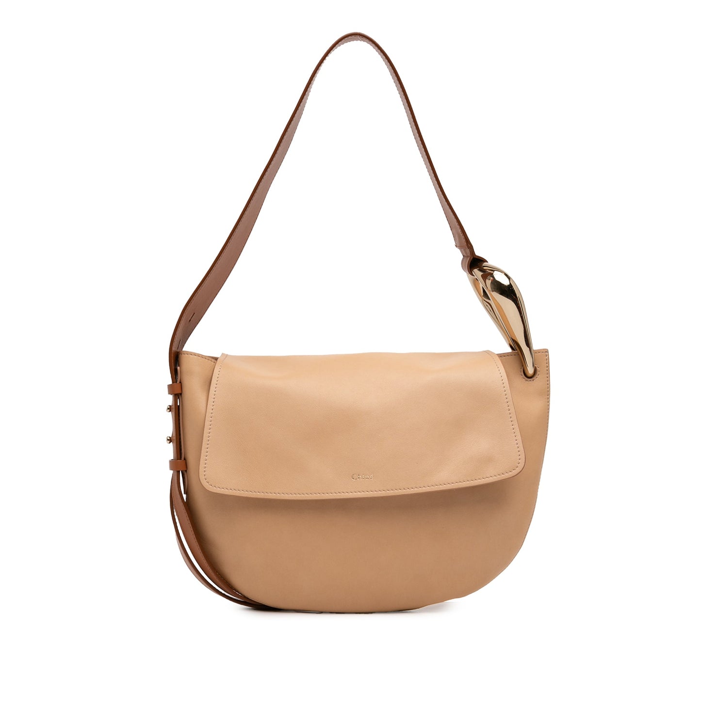 Chloe Leather Kiss Hobo