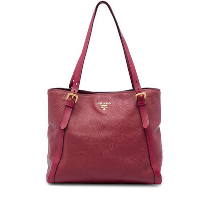 Prada Vitello Daino Shopping Tote