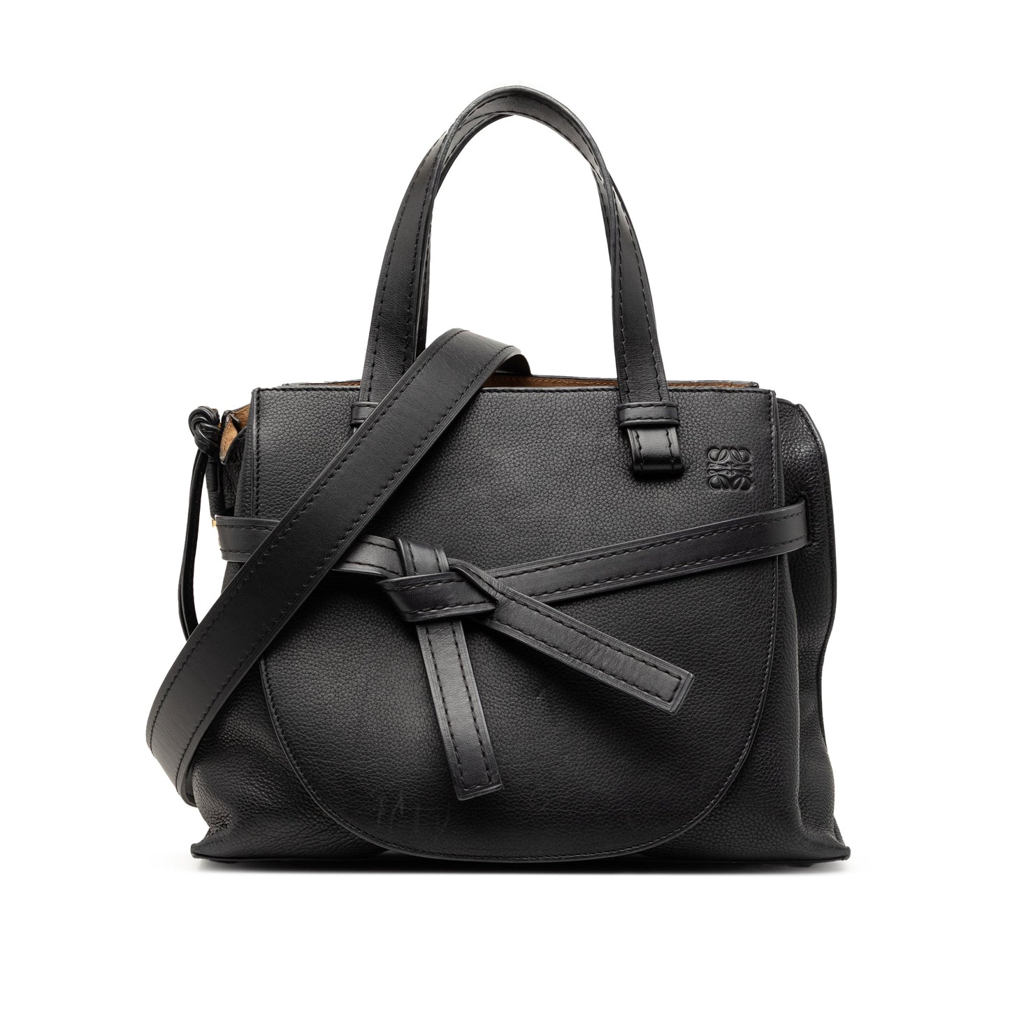 Loewe Small Leather Gate Top Handle Bag