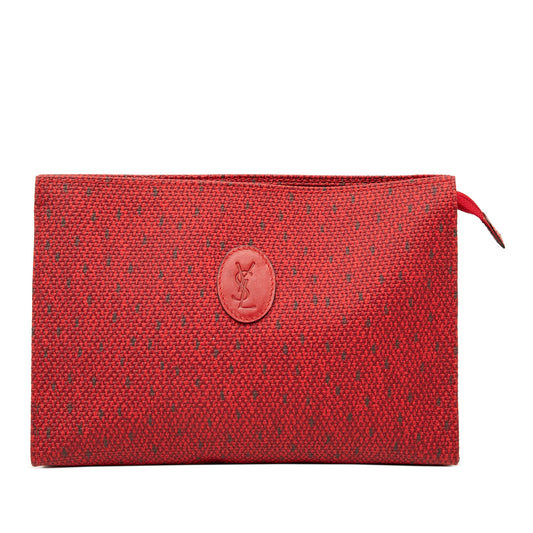 Saint Laurent Canvas Clutch