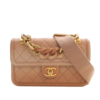 Chanel Small Quilted Caviar Sunset On The Sea Flap