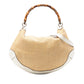 Gucci Raffia Peggy Bamboo Hobo