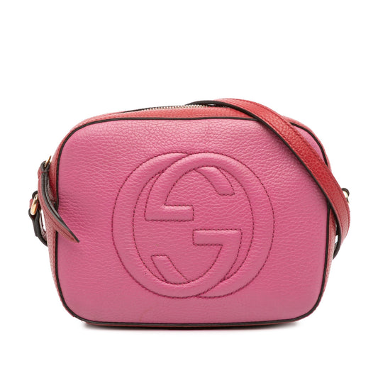 Gucci Bicolor Leather Soho Disco Crossbody