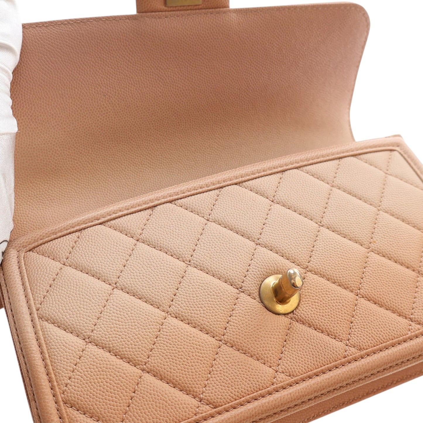 Chanel Small Quilted Caviar Sunset On The Sea Flap