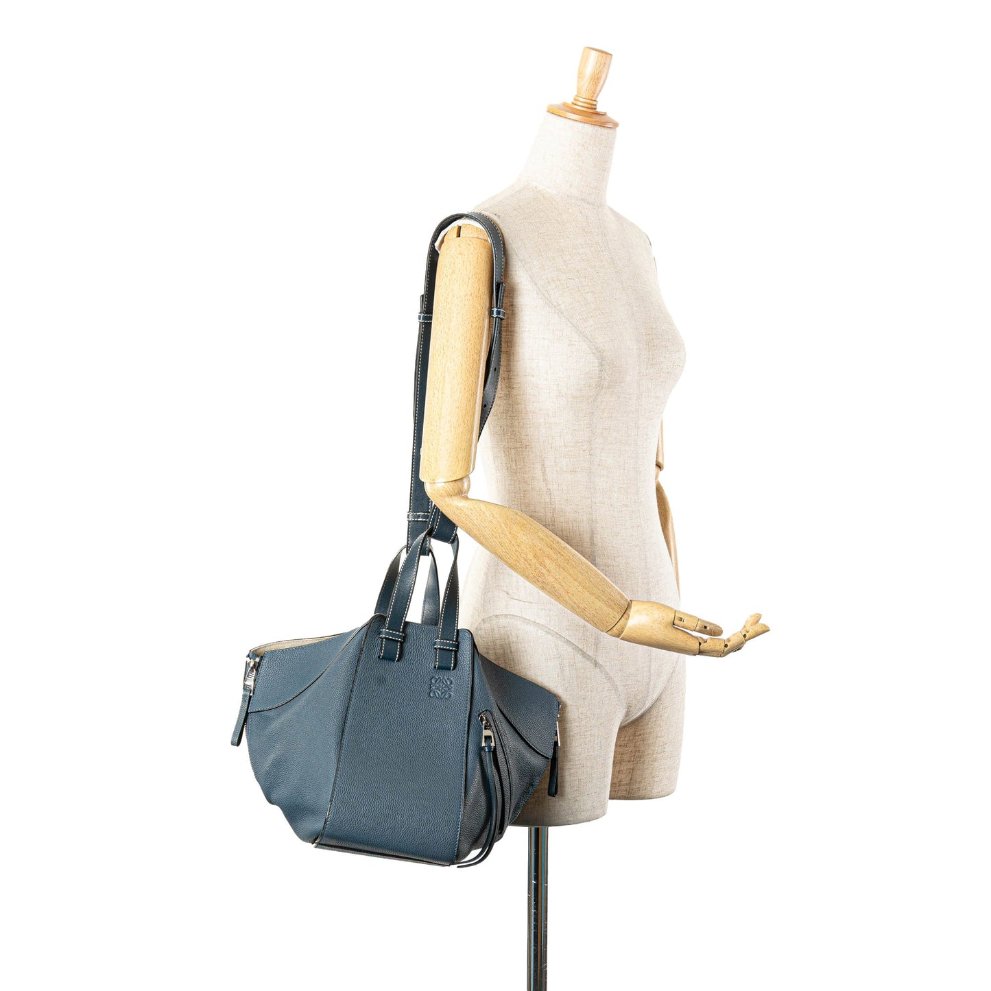 Loewe Small Leather Hammock Bag