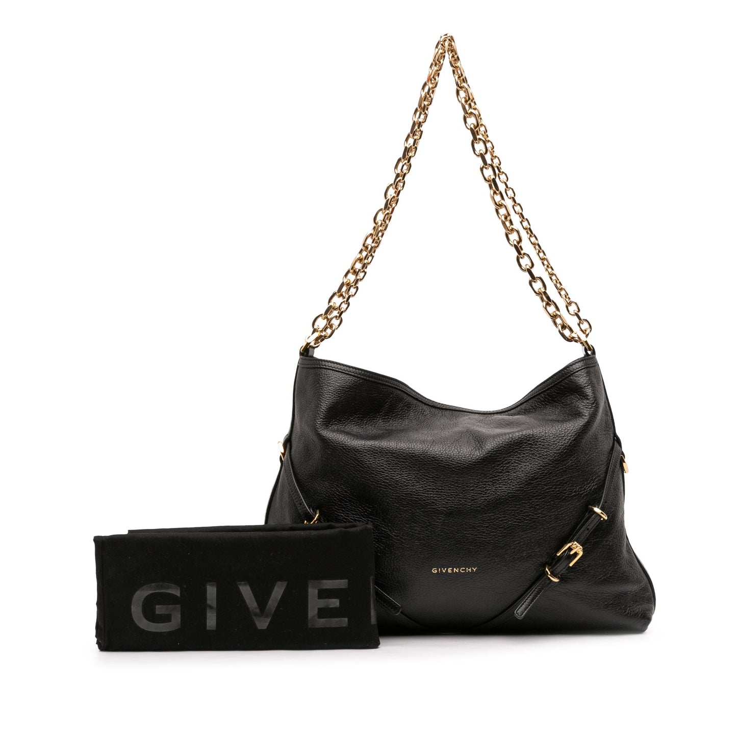 Givenchy Medium Leather Voyou Chain Crossbody