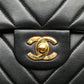 Chanel Small Classic Chevron Lambskin Double Flap