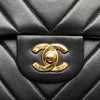 Chanel Small Classic Chevron Lambskin Double Flap