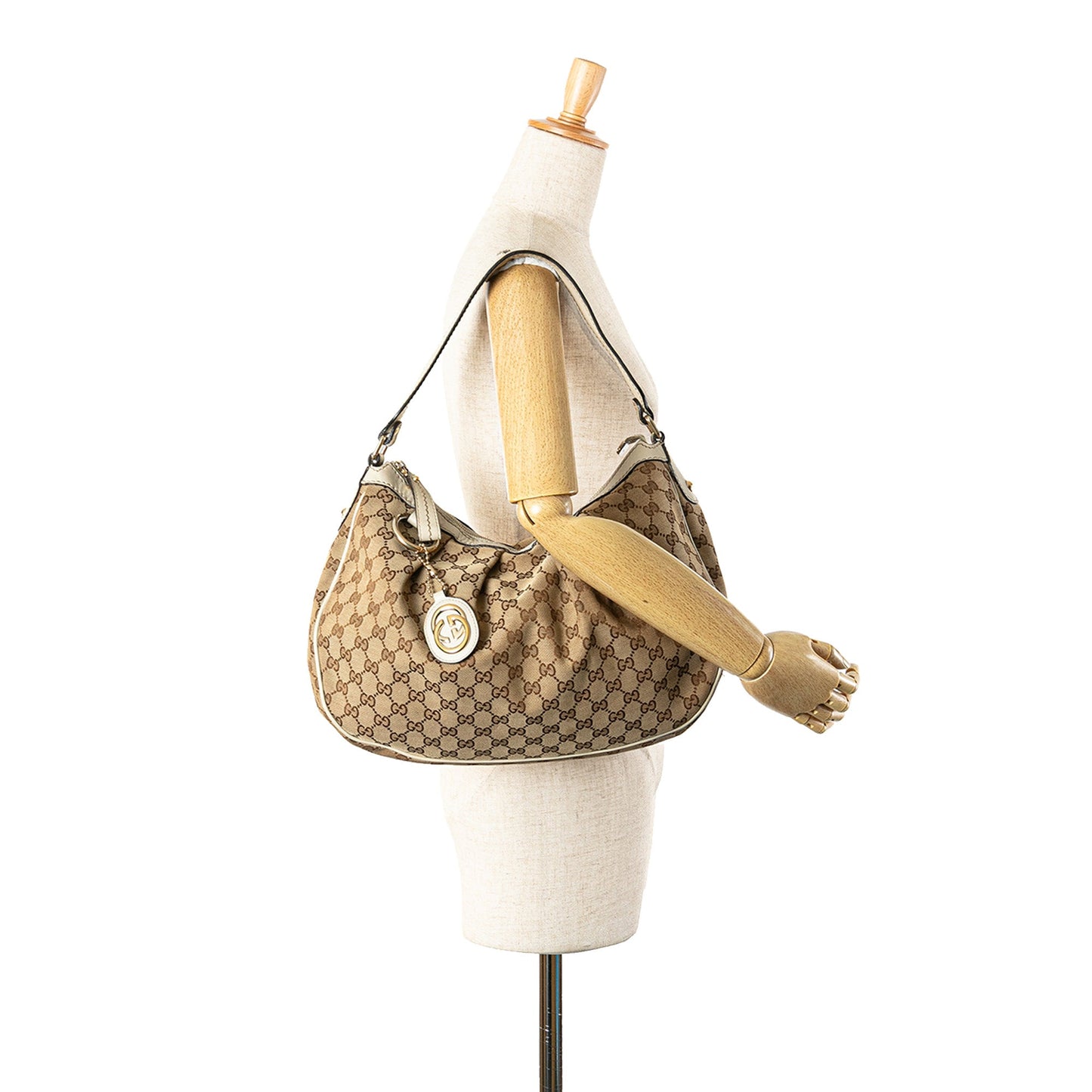 Gucci Medium GG Canvas Sukey Shoulder Bag