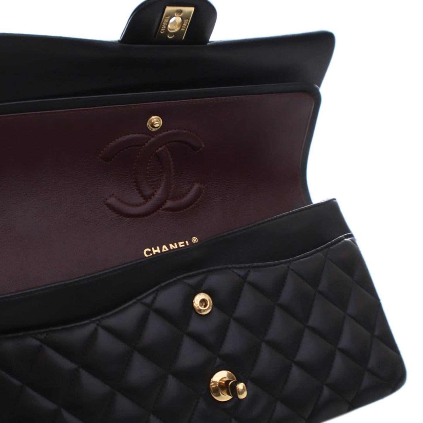 Chanel Medium Classic Lambskin Double Flap