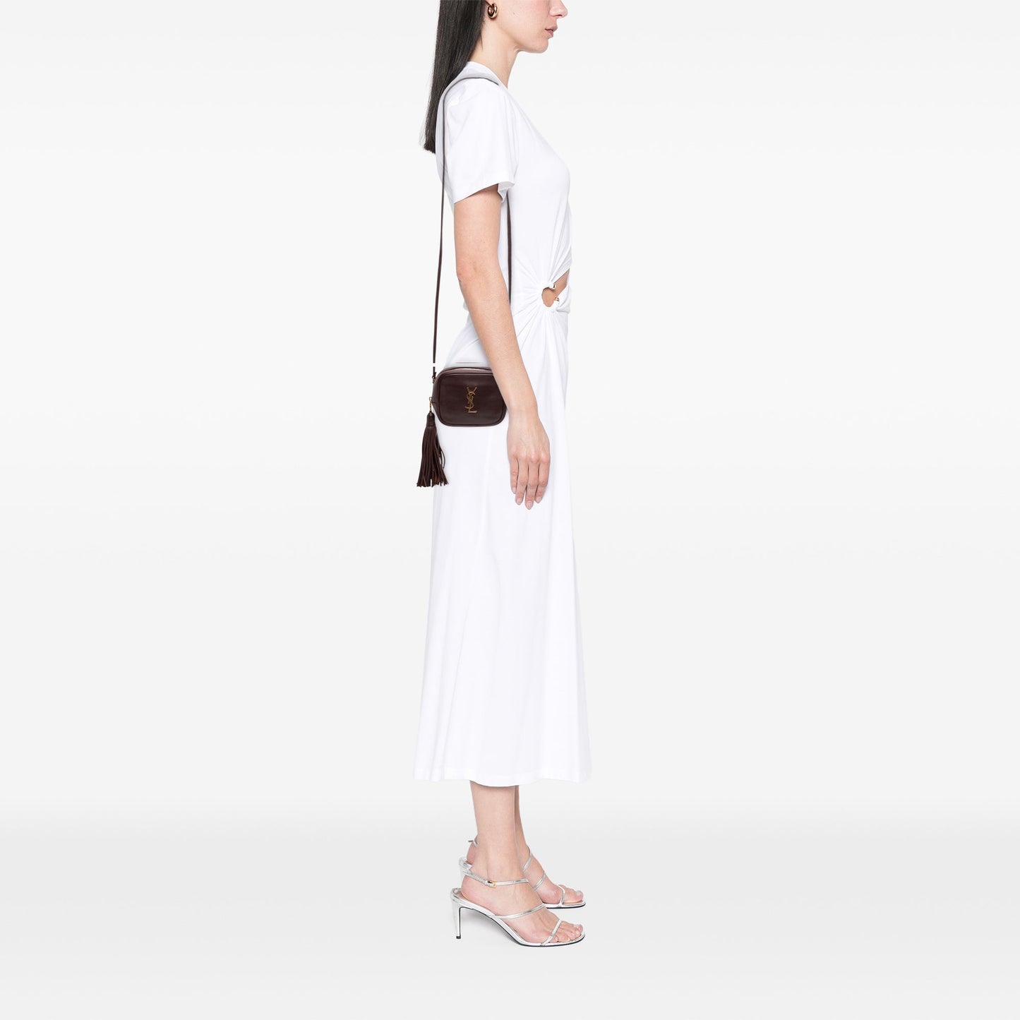 YSL Calfskin Monogram Blogger Bag