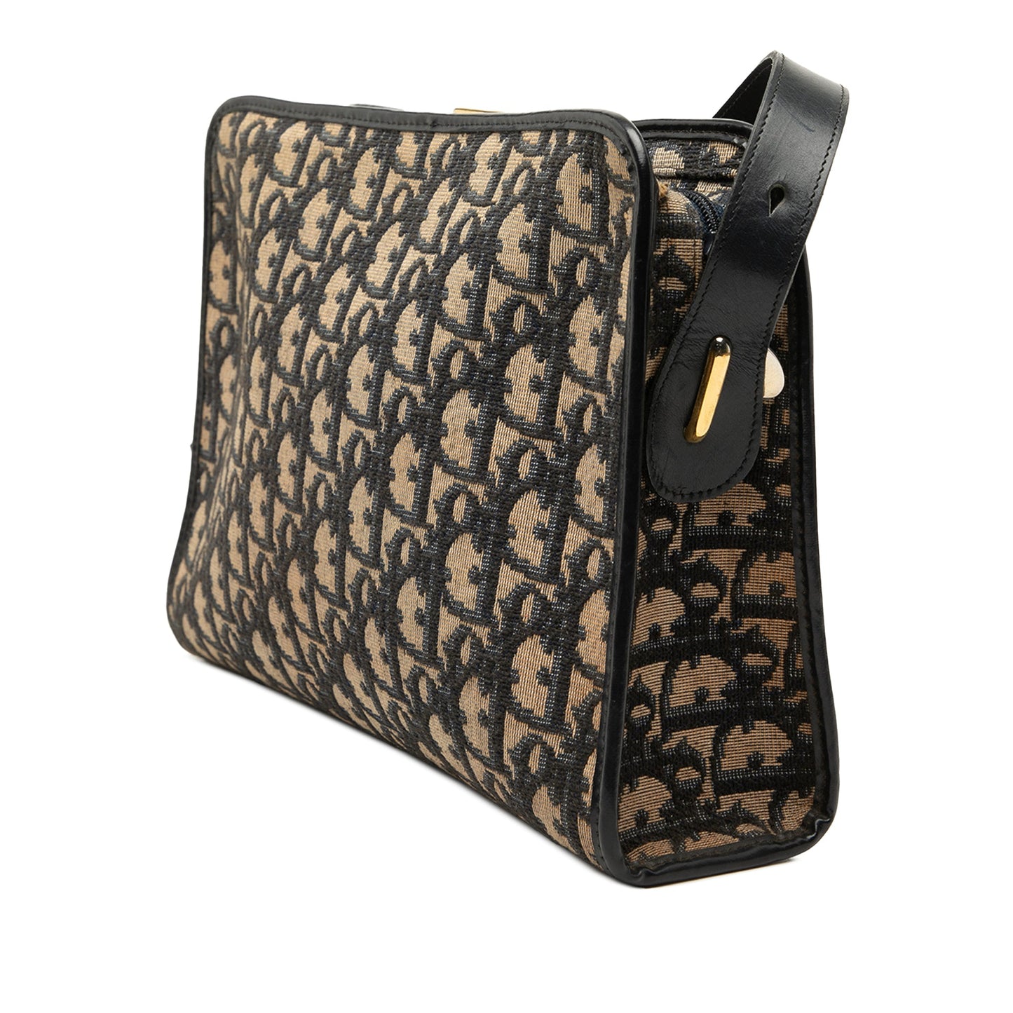 Dior Diorissimo Trotter Canvas Shoulder Bag