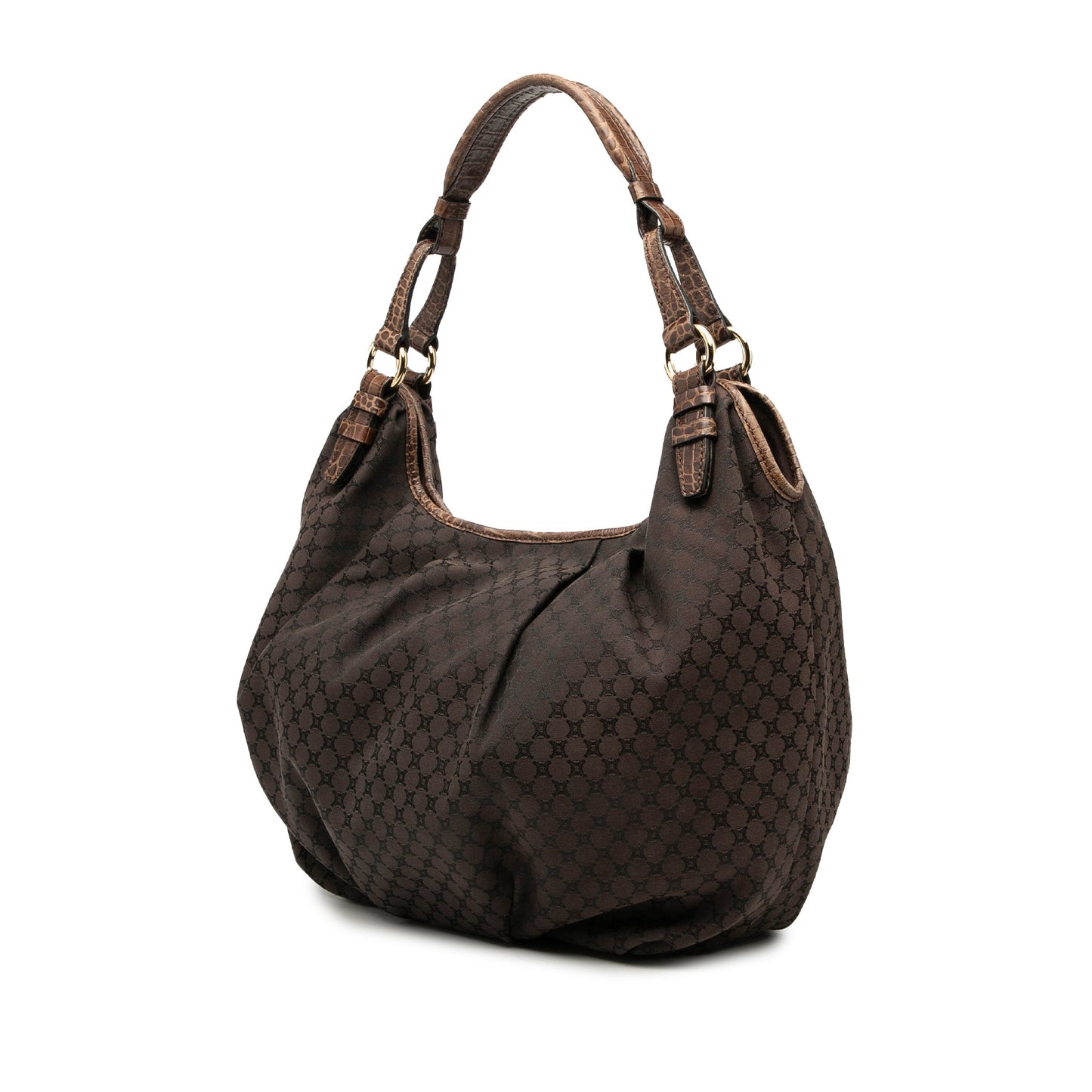 Celine Macadam Canvas Hobo