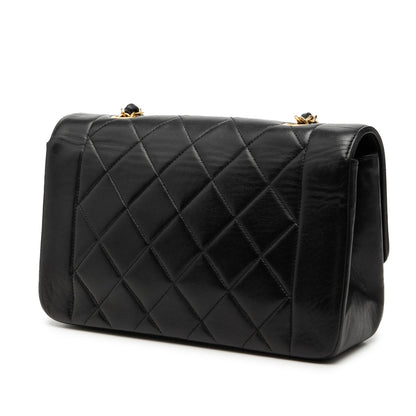 Chanel Small Lambskin Diana Flap