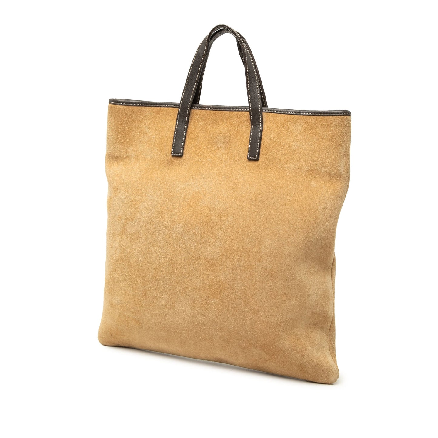 Loewe Suede Anagram Tote