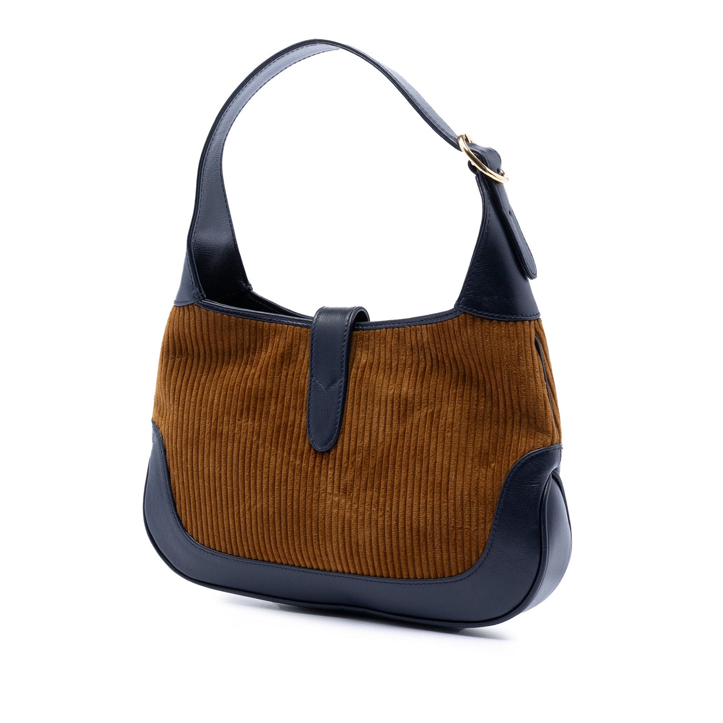 Gucci Small Bicolor Corduroy Jackie 1961 Crossbody