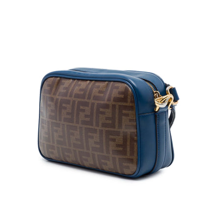 Fendi Zucca Coated Canvas FF Logo Camera Bag