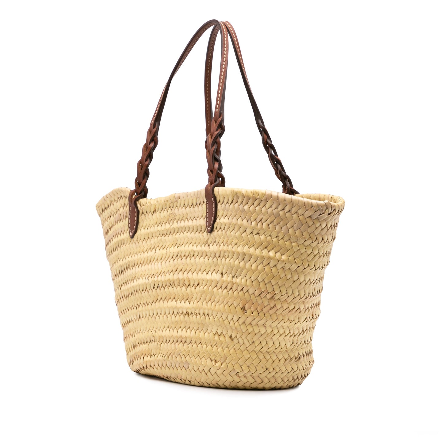 Prada Large Palmitto Vitello Basket Tote