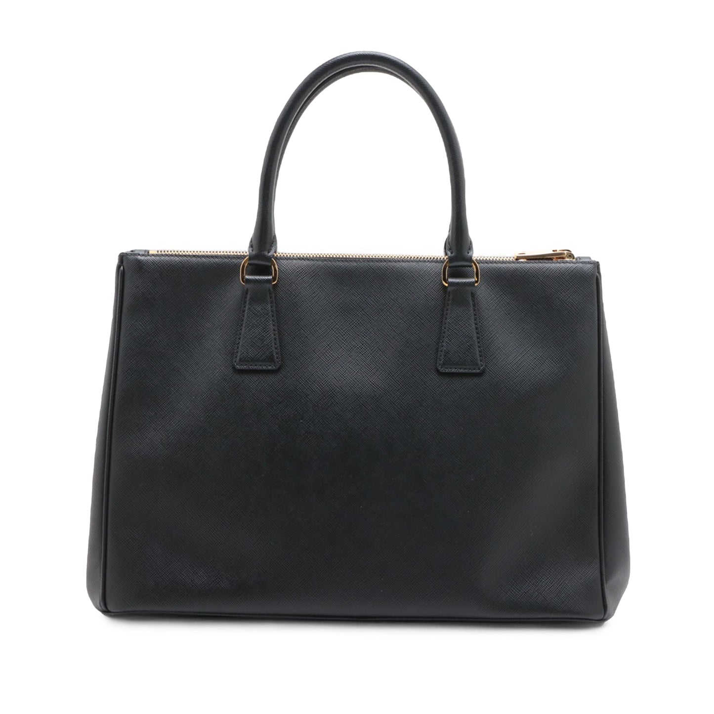 Prada Medium Saffiano Lux Galleria Double Zip Satchel