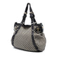 Gucci Diamante Canvas Crest Satchel