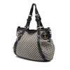 Gucci Diamante Canvas Crest Satchel