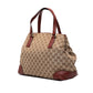 Gucci Medium GG Canvas Web Dressage Tote