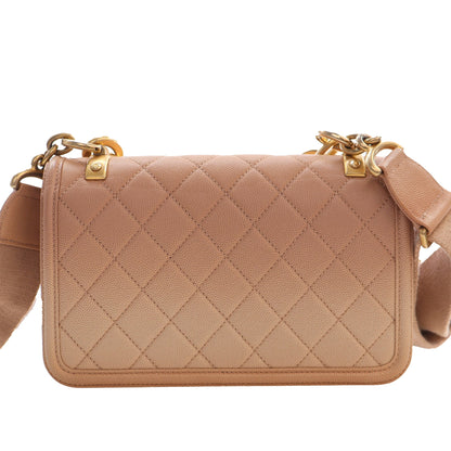 Chanel Small Quilted Caviar Sunset On The Sea Flap