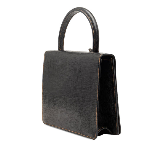 Loewe Textured Leather Barcelona Top Handle Bag