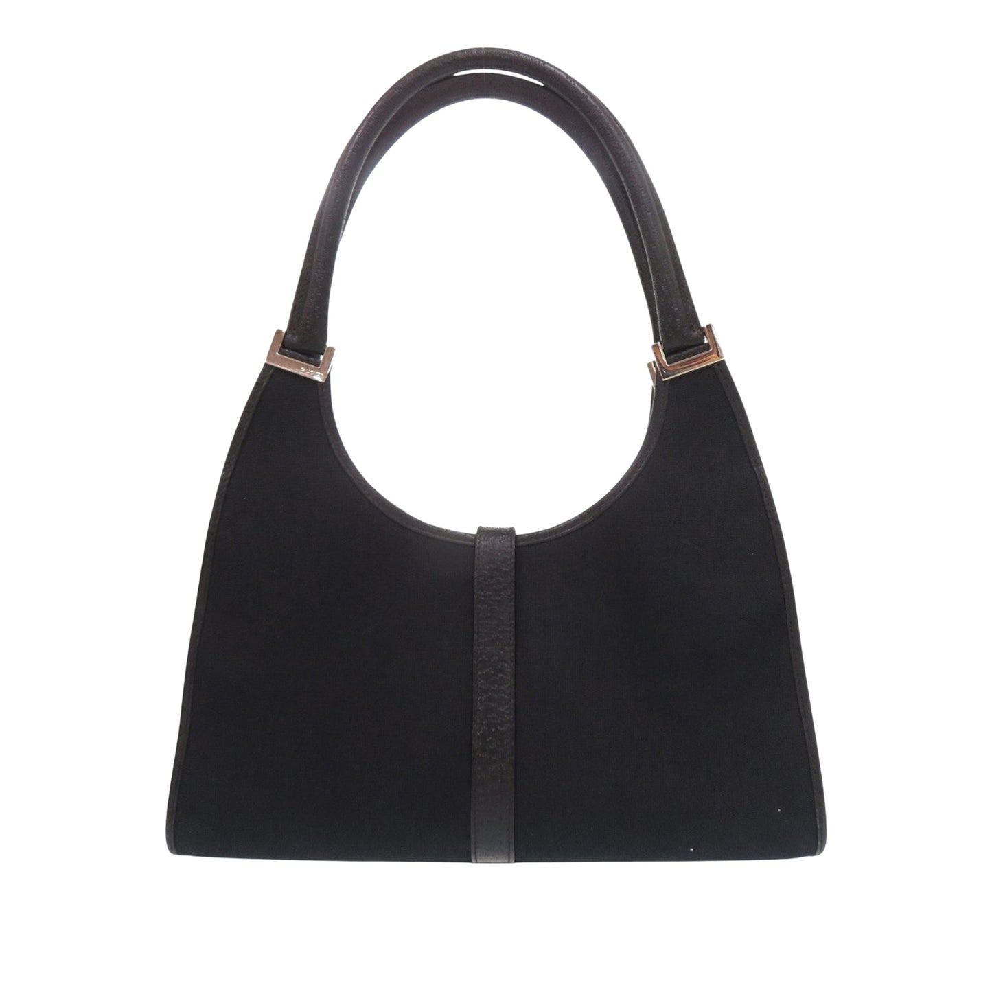 Gucci Canvas Jackie Bardot Shoulder Bag