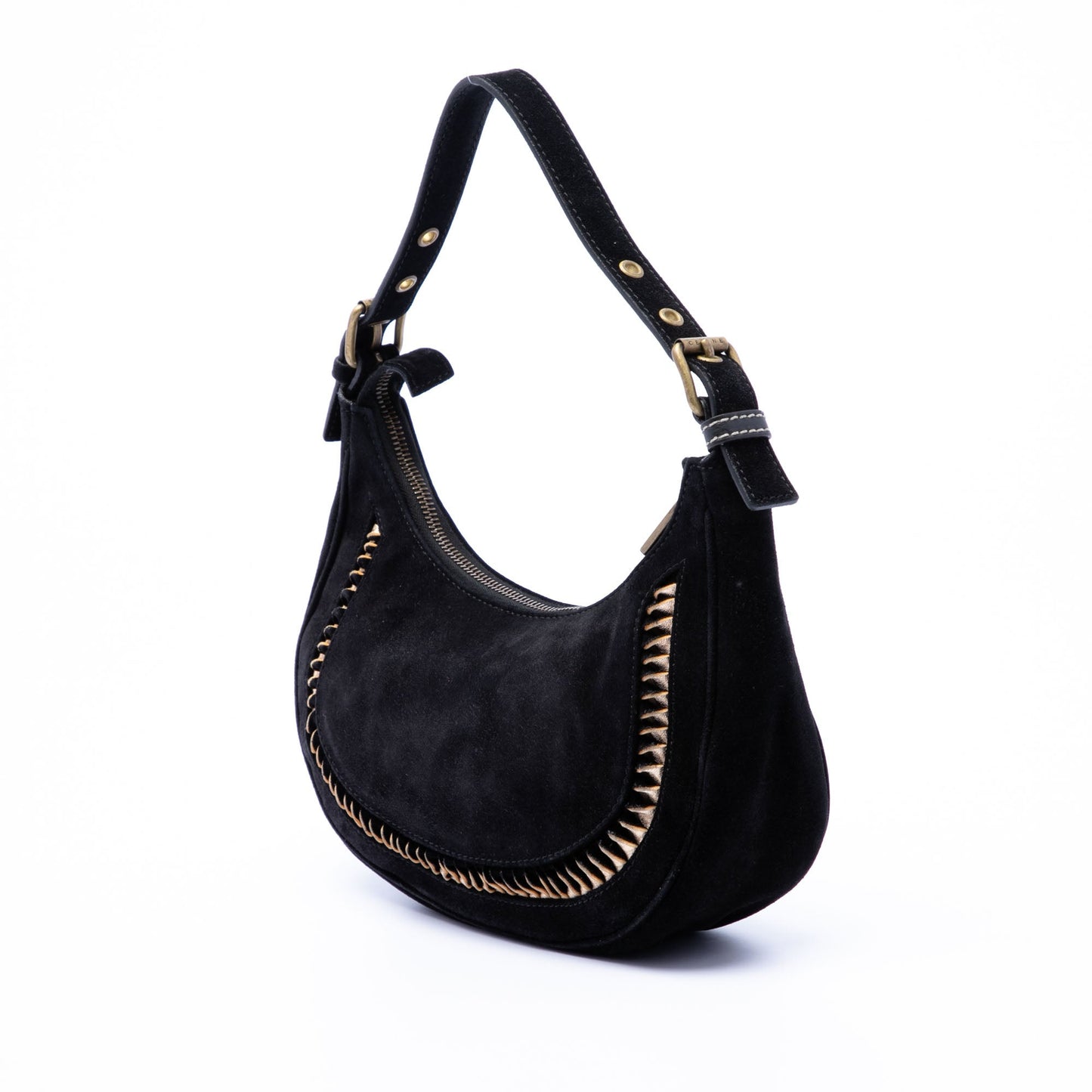 Celine Suede Ava Shoulder Bag