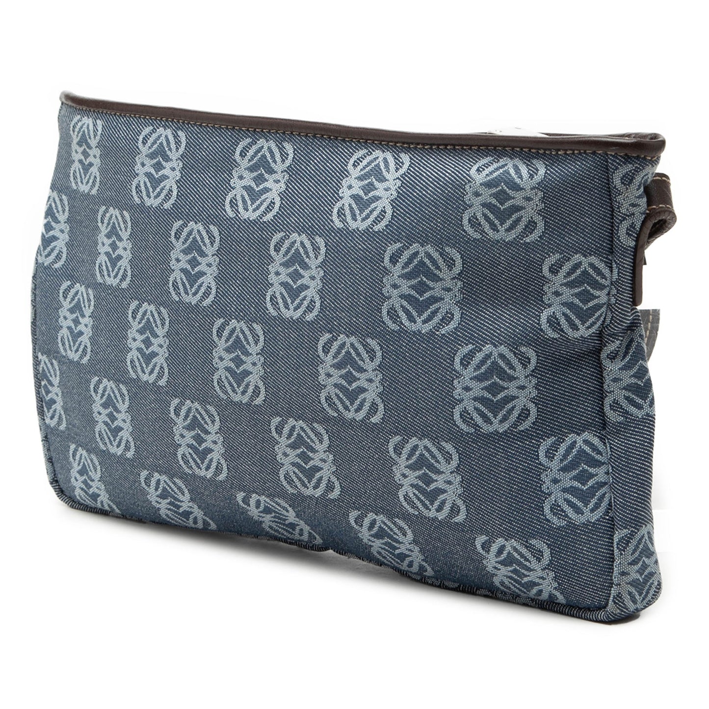Loewe Anagram Denim Shoulder Bag