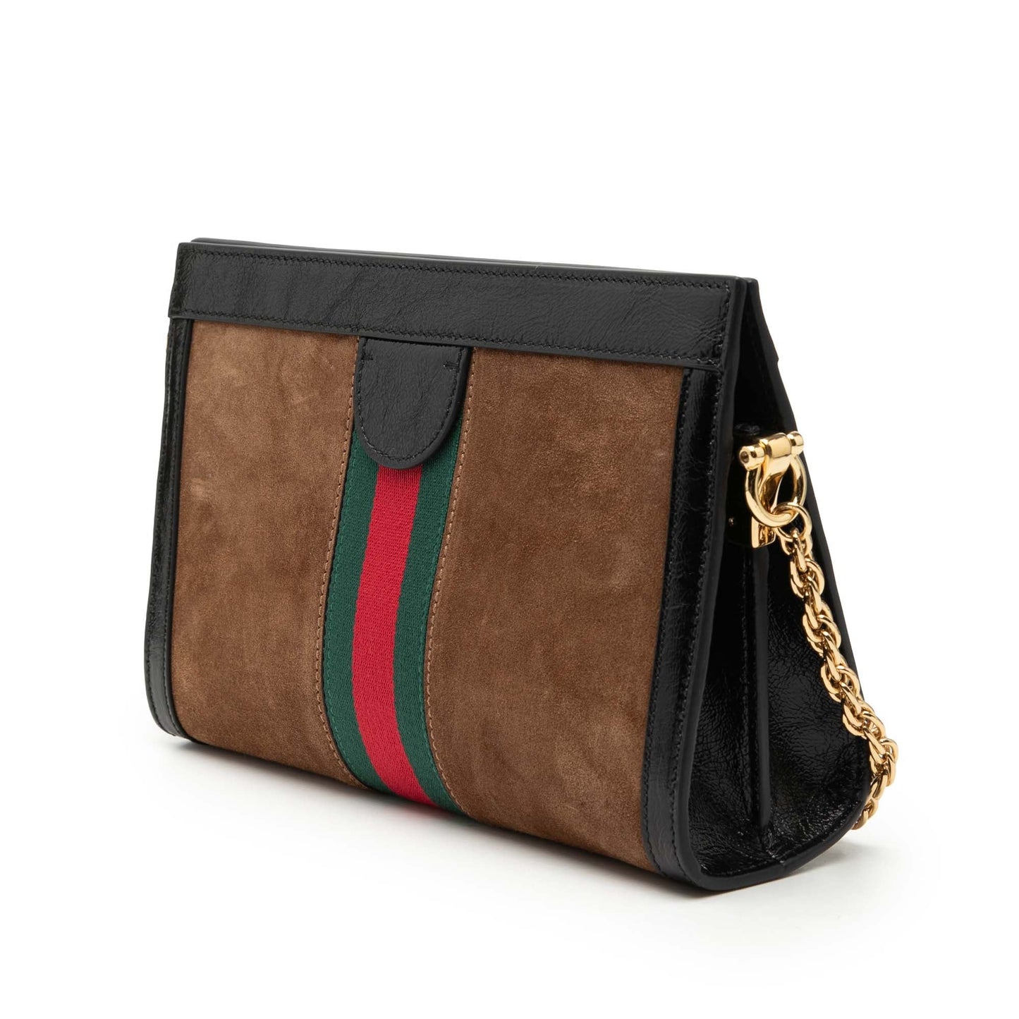 Gucci Small Suede Ophidia Chain Crossbody