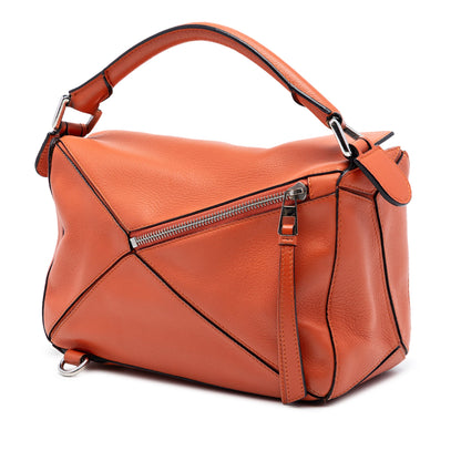 Loewe Small Calfskin Puzzle Satchel