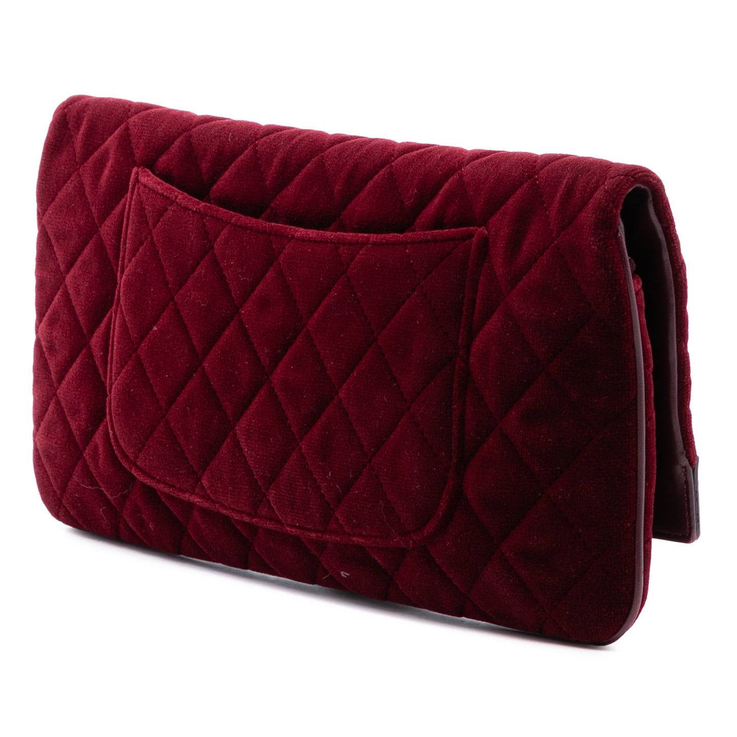 Chanel Quilted Velvet 31 Clutch