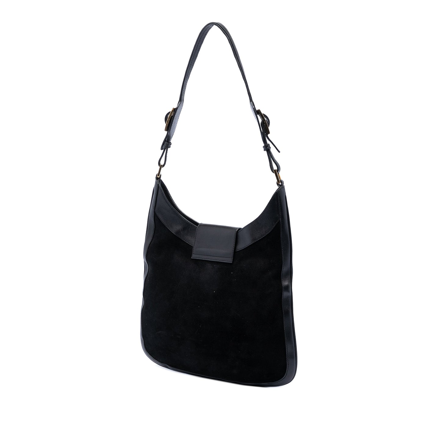 Gucci Suede Jackie Shoulder Bag