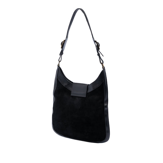 Gucci Suede Jackie Shoulder Bag
