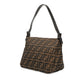 Fendi Zucca Canvas Double Flap Mamma