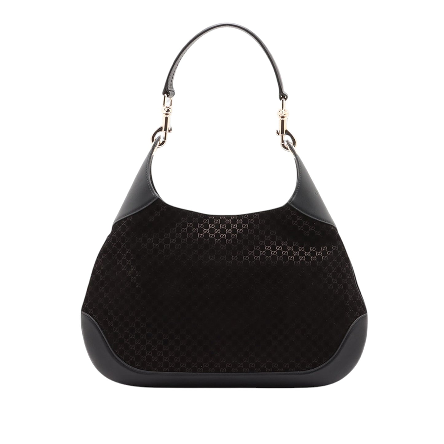 Gucci Medium Micro GG Suede B Hobo